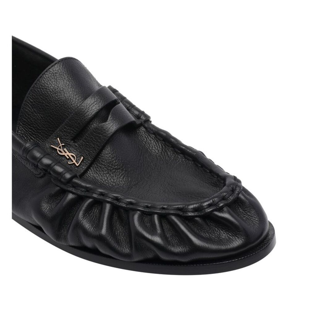Saint Laurent Men Suede Loafers - Picture 4 of 4